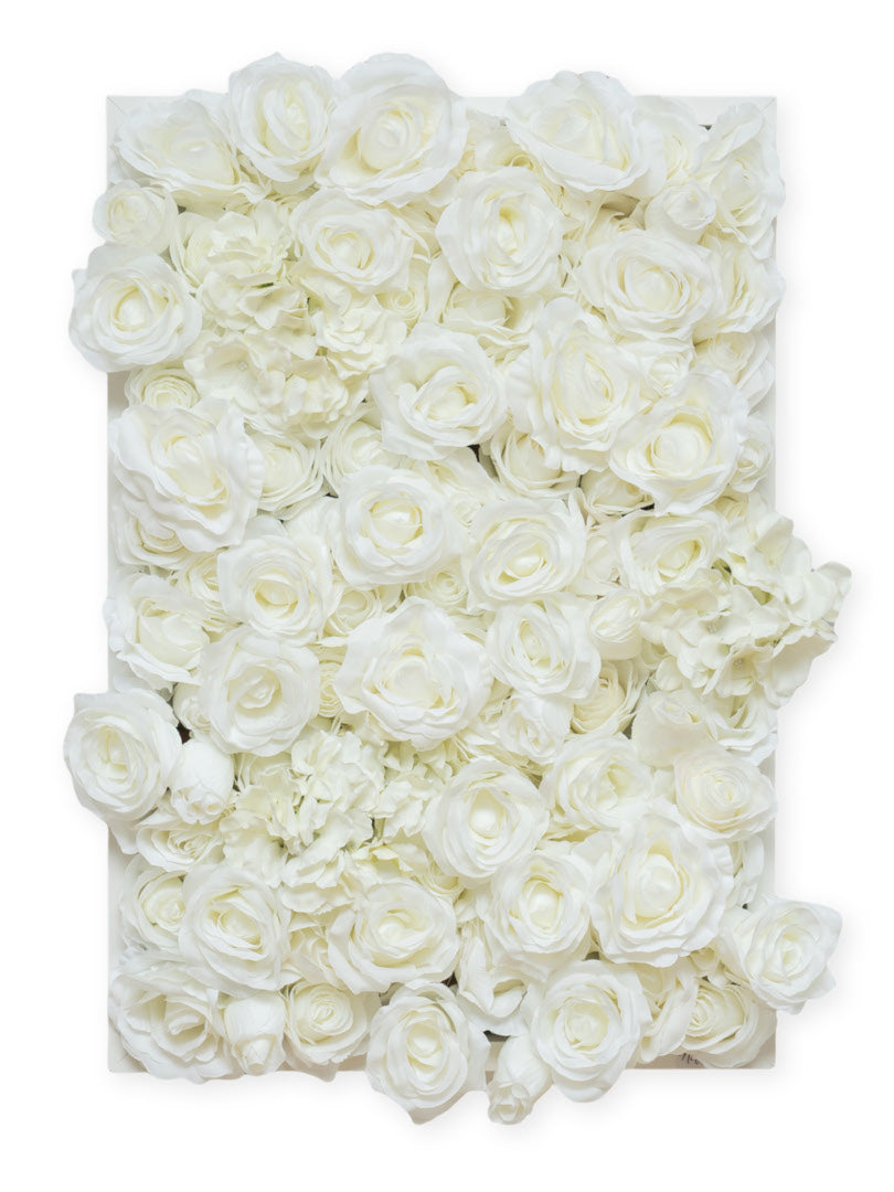 Flowerframe Emma – Realtouch-Blüten mit Holzrahmen