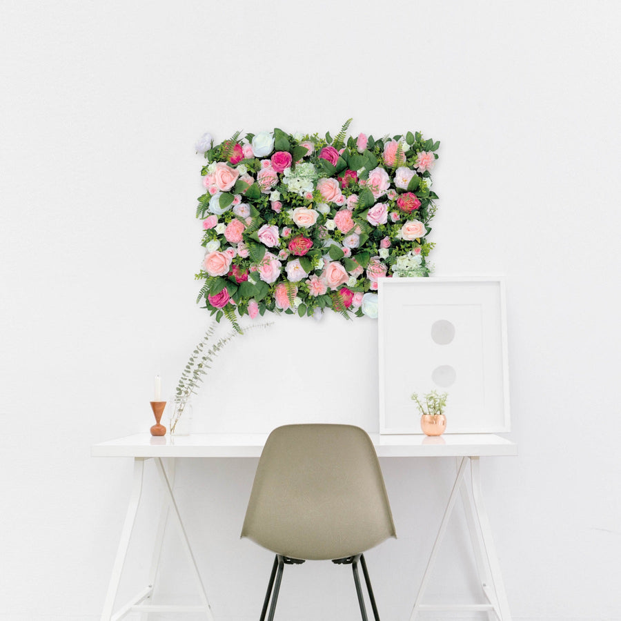Blumenwand Raspberry Garden – Realtouch-Blütenwand