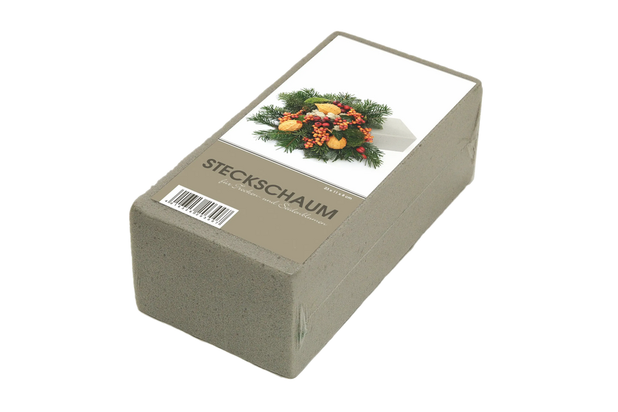 Trockensteckmasse | Trockenschaumziegel für Kunstblumen