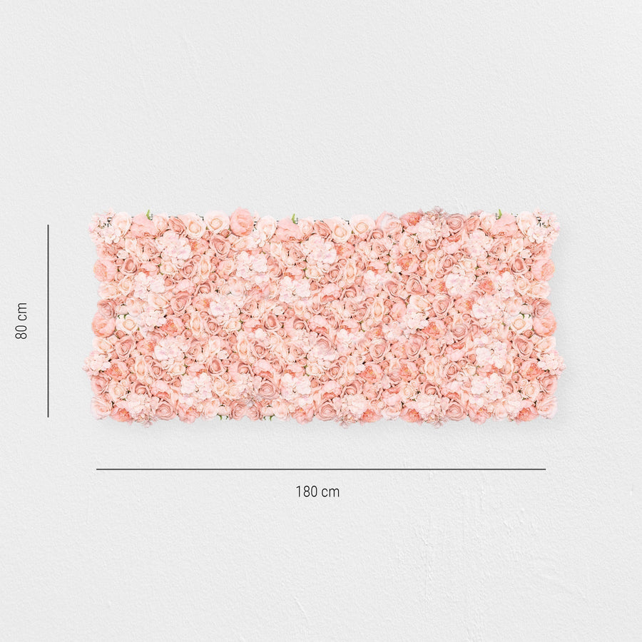 Blumenwand Fabulous Princess – Realtouch-Blütenwand