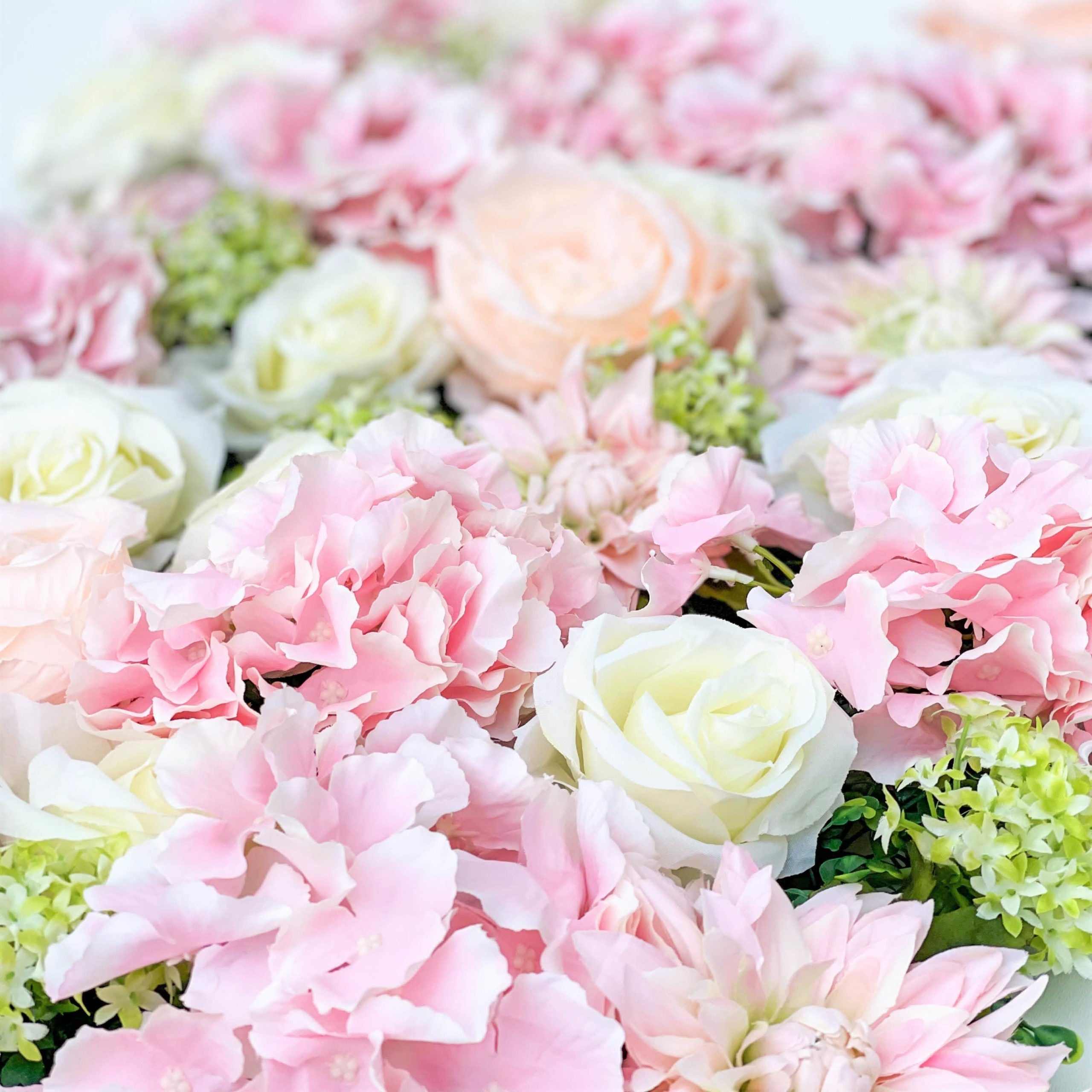 Flowerframe Honeydew – Realtouch-Blüten mit Holzrahmen