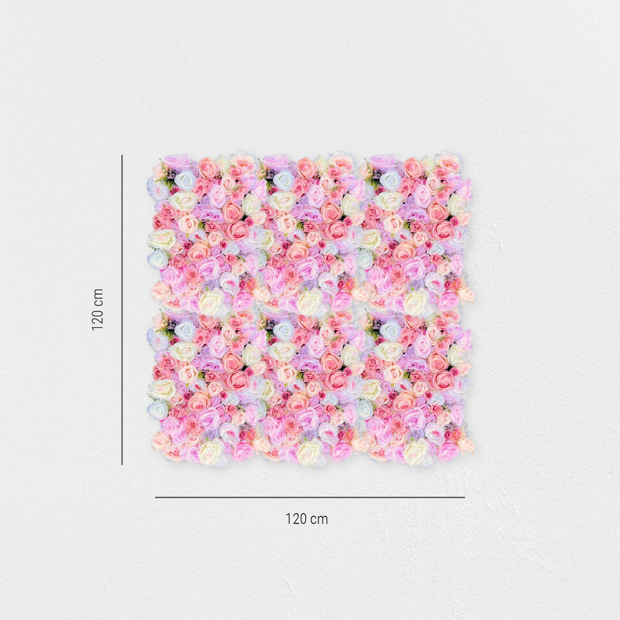 Blumenwand Bloomylicious – Realtouch-Blütenwand