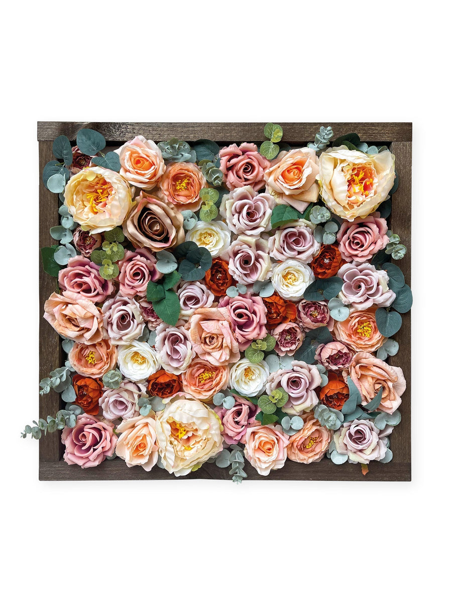 Flowerframe Grenada – Realtouch-Blüten mit Holzrahmen