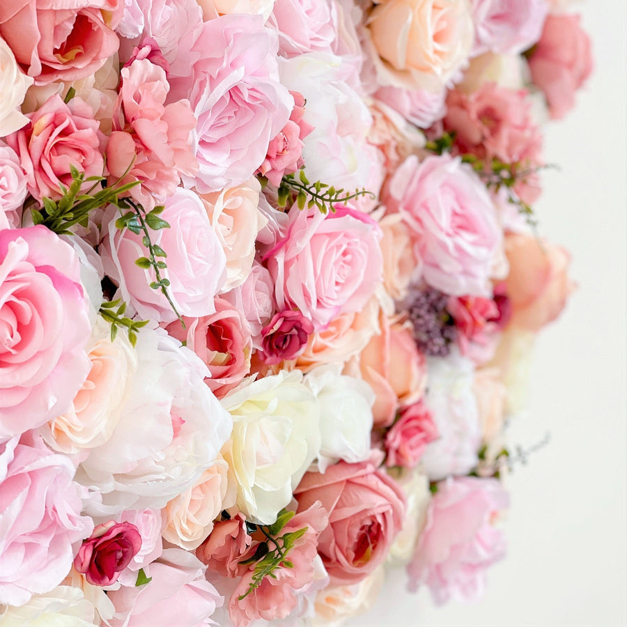 Blumenwand Bloomylicious – Realtouch-Blütenwand