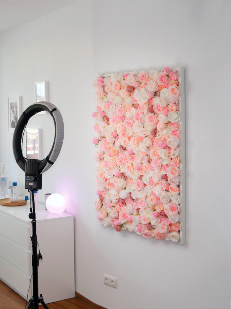 Flowerframe Cataleya – Realtouch-Blüten mit Holzrahmen