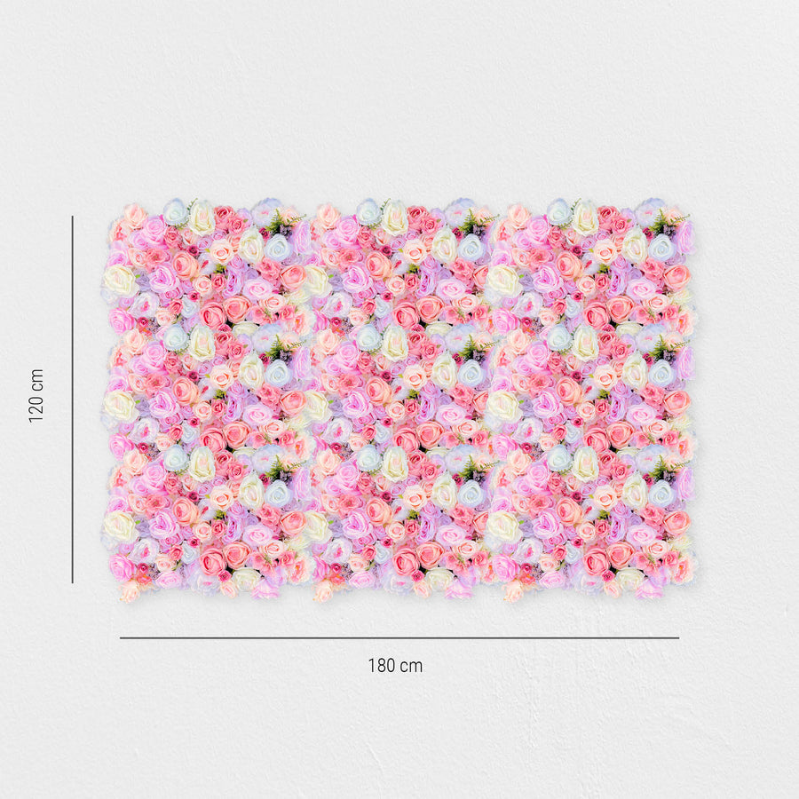 Blumenwand Bloomylicious – Realtouch-Blütenwand