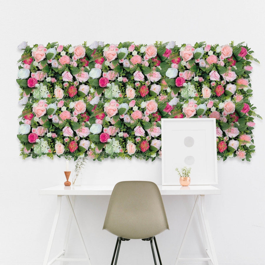 Blumenwand Raspberry Garden – Realtouch-Blütenwand
