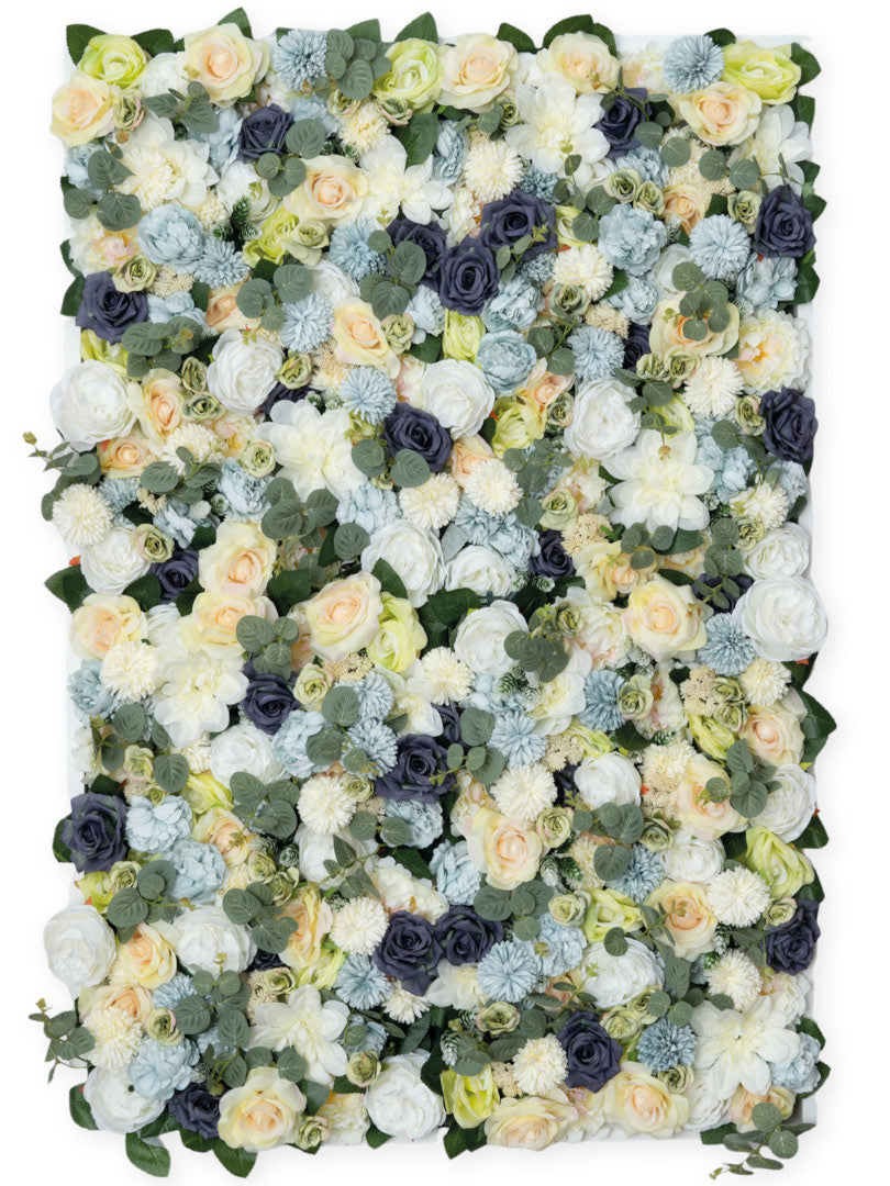 Flowerframe Scharfsinn – Realtouch-Blüten mit Holzrahmen