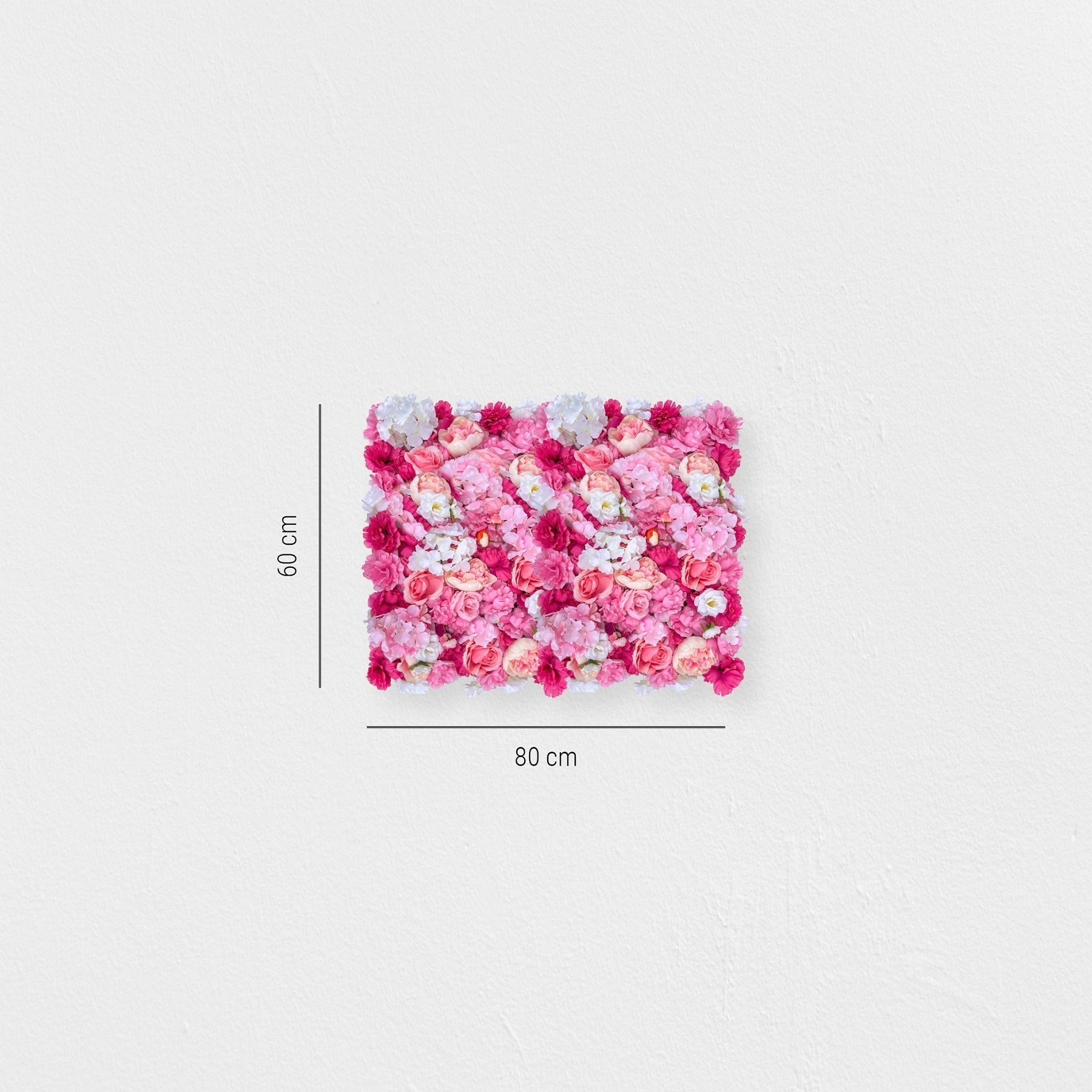 Blumenwand Miss Royal – Realtouch-Blütenwand