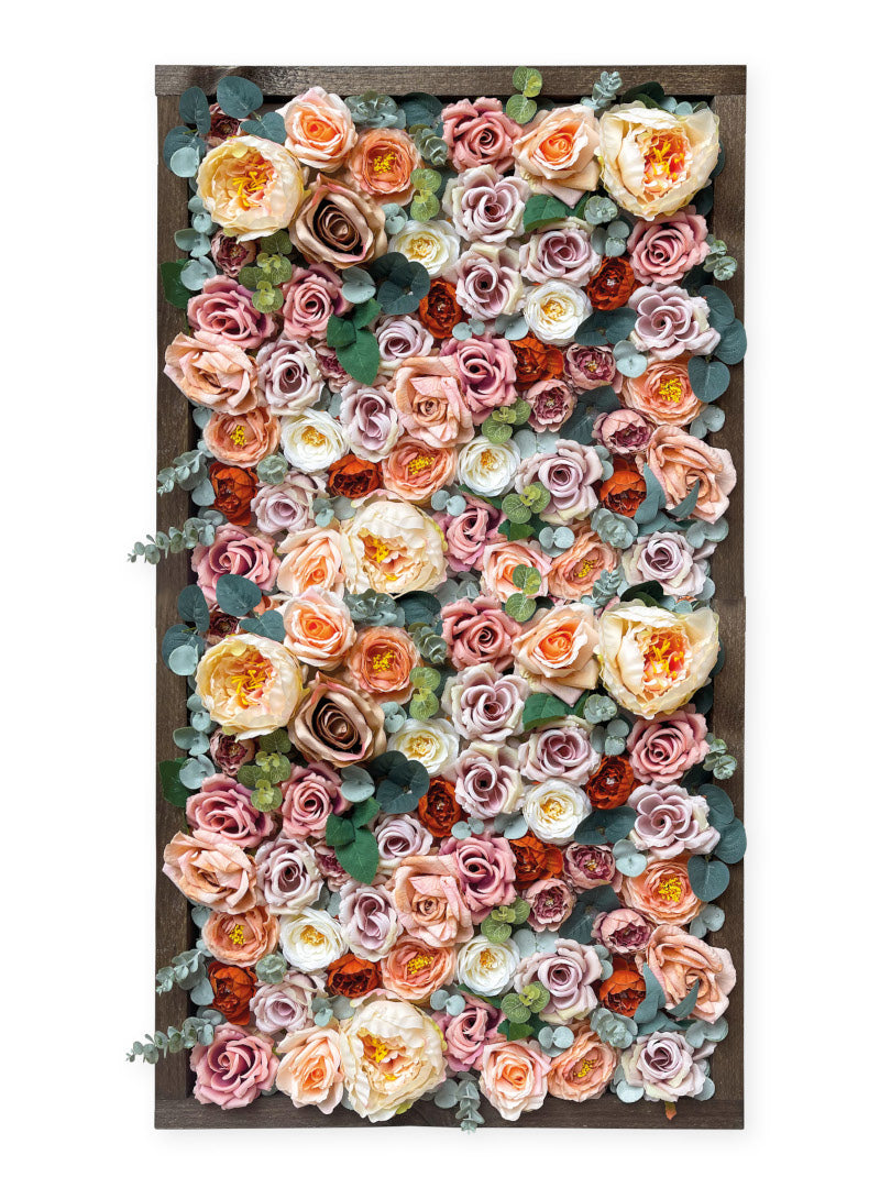 Flowerframe Grenada – Realtouch-Blüten mit Holzrahmen
