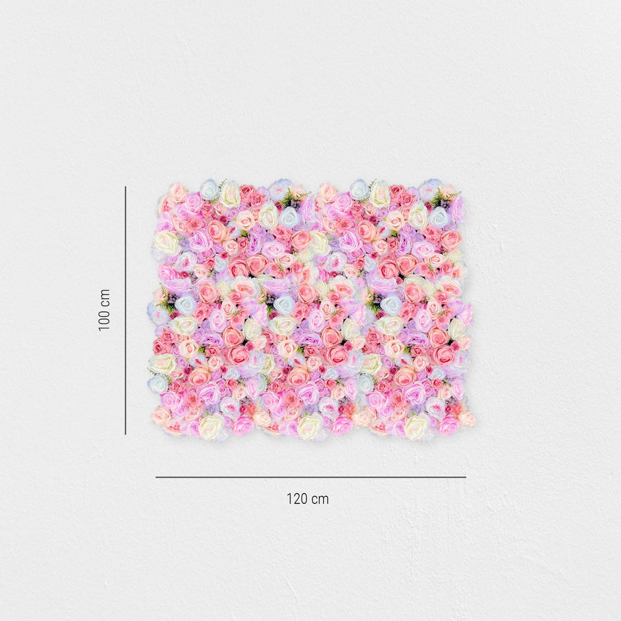 Blumenwand Bloomylicious – Realtouch-Blütenwand