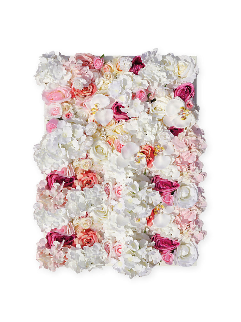 Flowerframe Melody – Realtouch-Blüten mit Holzrahmen