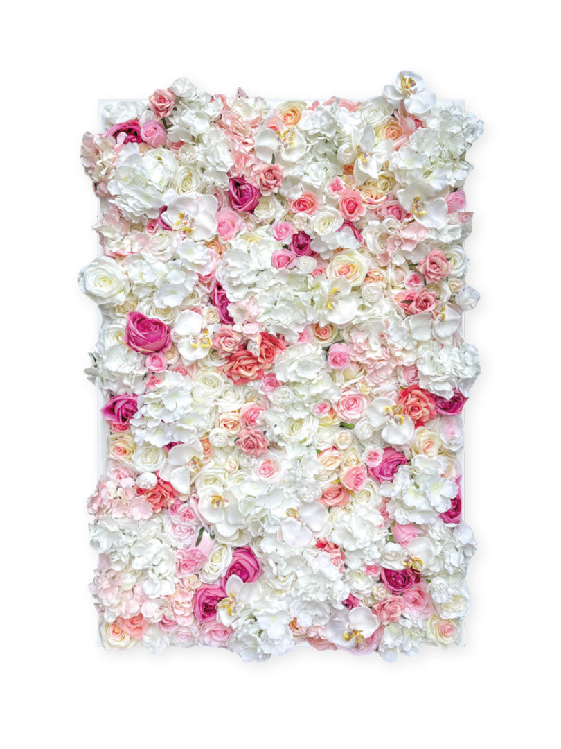 Flowerframe Melody – Realtouch-Blüten mit Holzrahmen