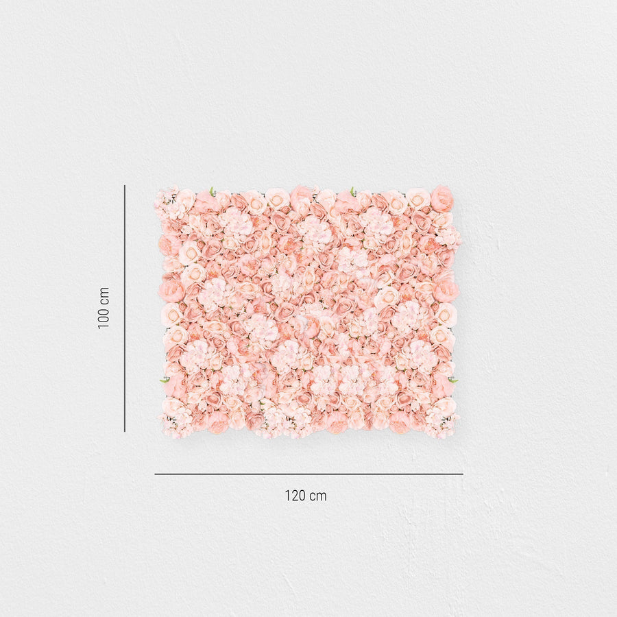 Blumenwand Fabulous Princess – Realtouch-Blütenwand