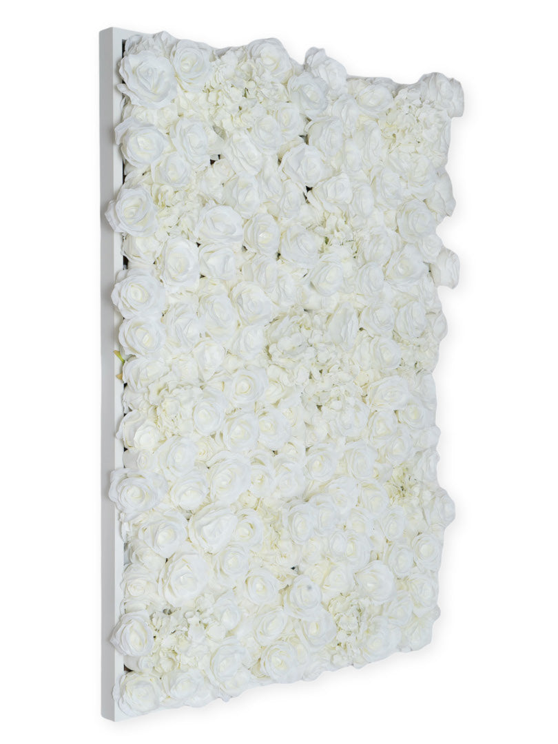 Flowerframe Emma – Realtouch-Blüten mit Holzrahmen
