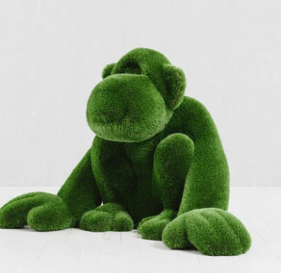 Topiary Monkey – Formgehölz aus Kunstpflanzen