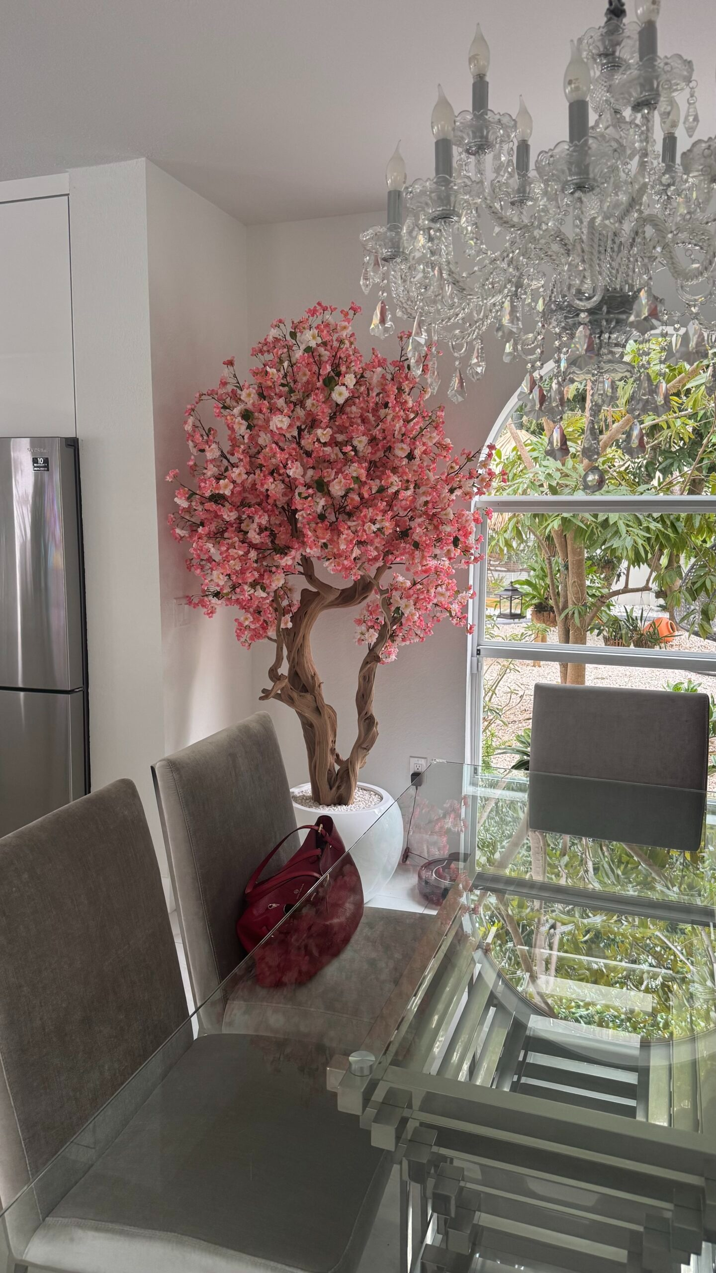 Kirschblütenbaum Rosa Glanz – Kunstbaum mit Realtouch-Blüten
