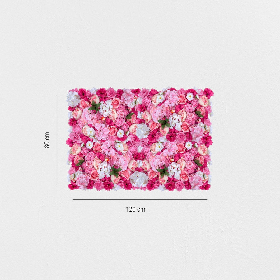 Blumenwand Miss Royal – Realtouch-Blütenwand