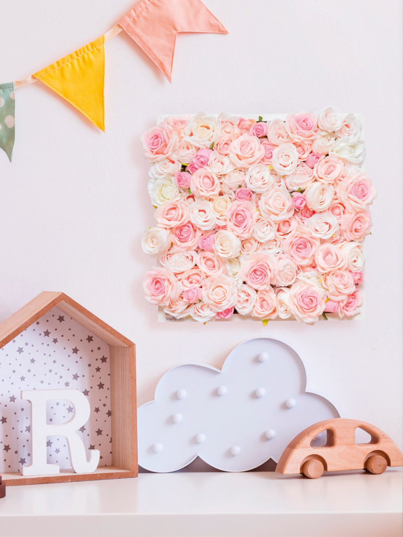 Flowerframe Cataleya – Realtouch-Blüten mit Holzrahmen