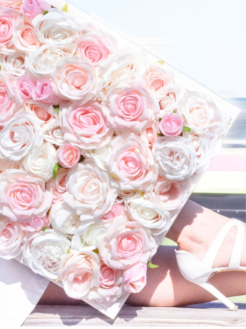 Flowerframe Cataleya – Realtouch-Blüten mit Holzrahmen