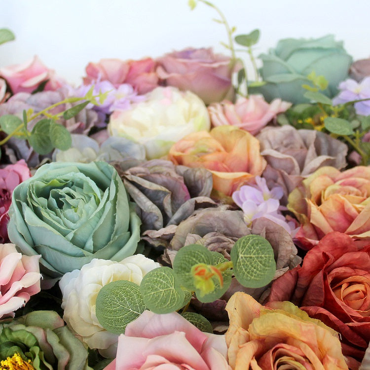 Blumenwand Hazelrose – Realtouch-Blütenwand