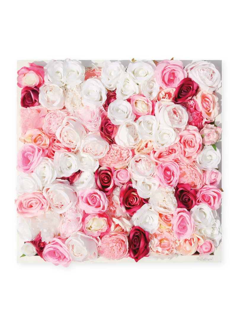 Flowerframe My Valentine – Realtouch-Blüten mit Holzrahmen