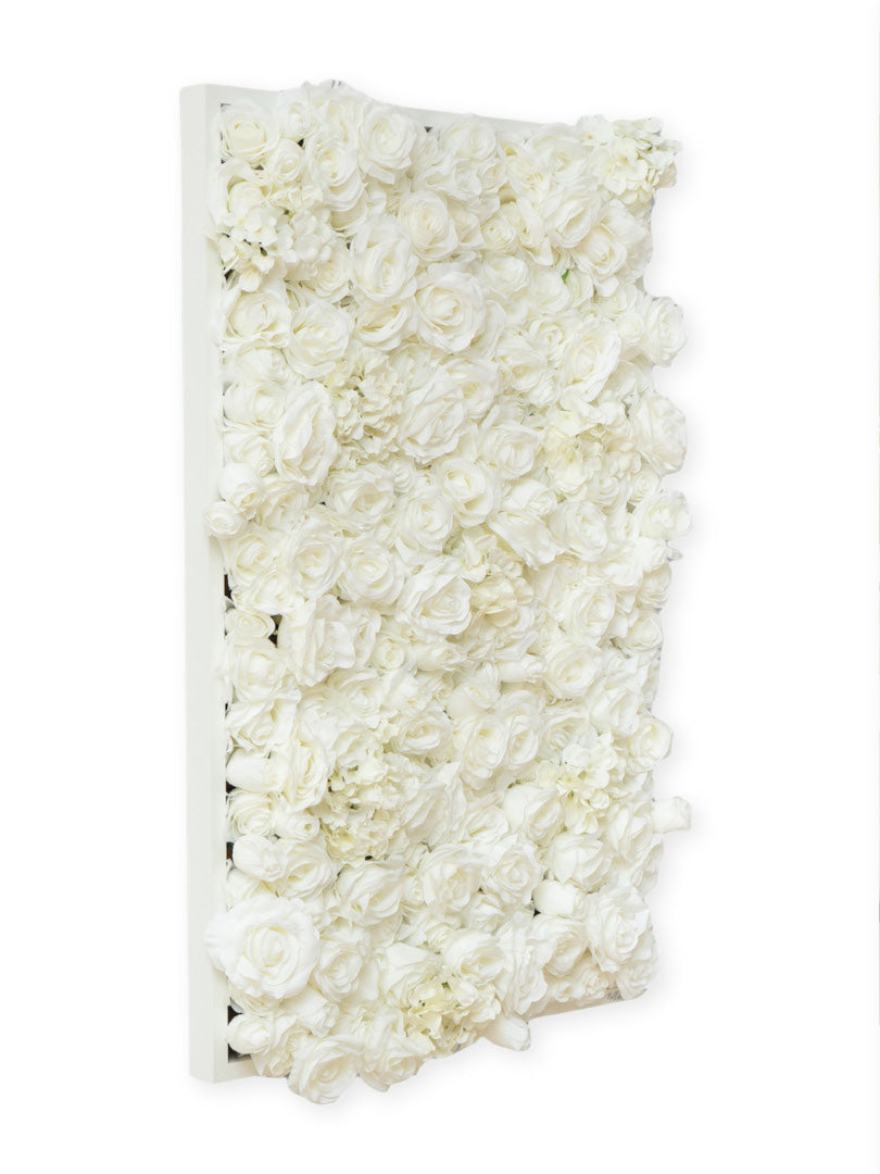 Flowerframe Emma – Realtouch-Blüten mit Holzrahmen