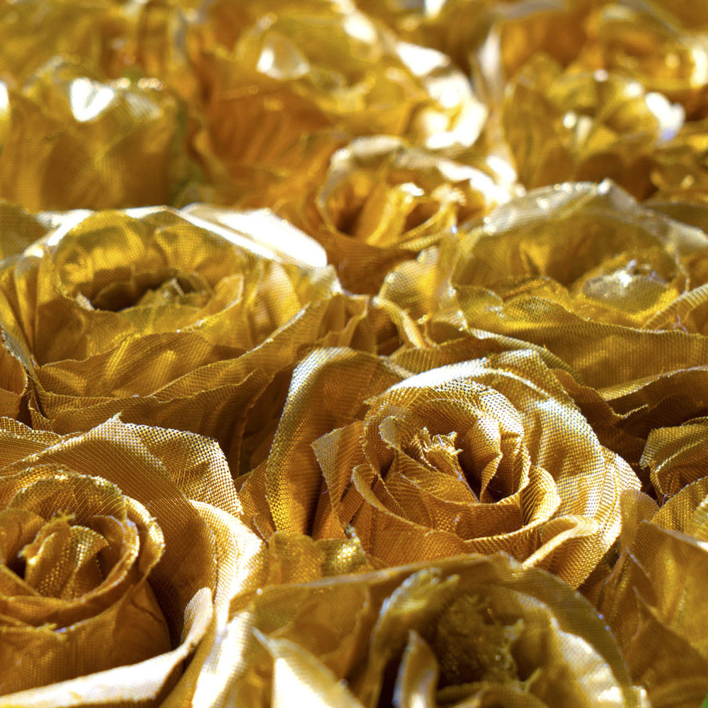 Blumenwand Golden Star – Realtouch-Blütenwand