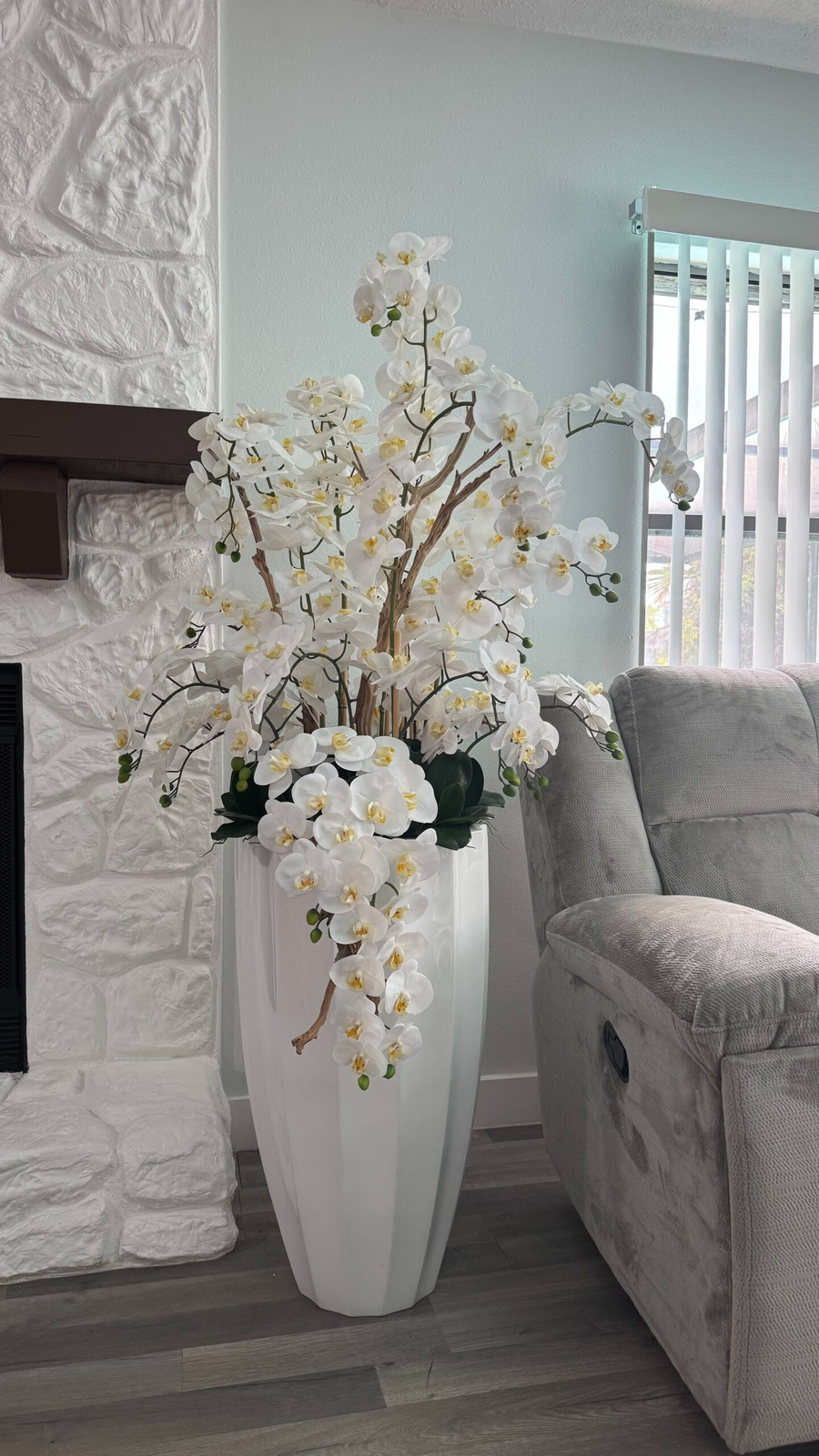 Orchideen Weiss – Realtouch Orchideen-Arrangement