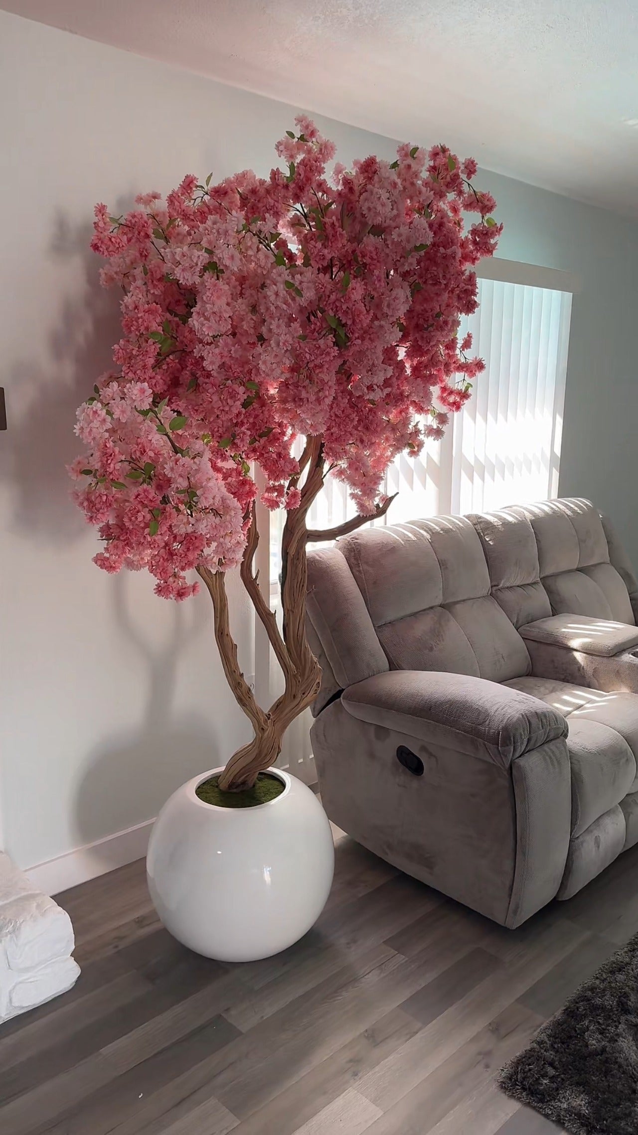 Kirschblütenbaum Rosa – Kunstbaum mit Realtouch-Blüten