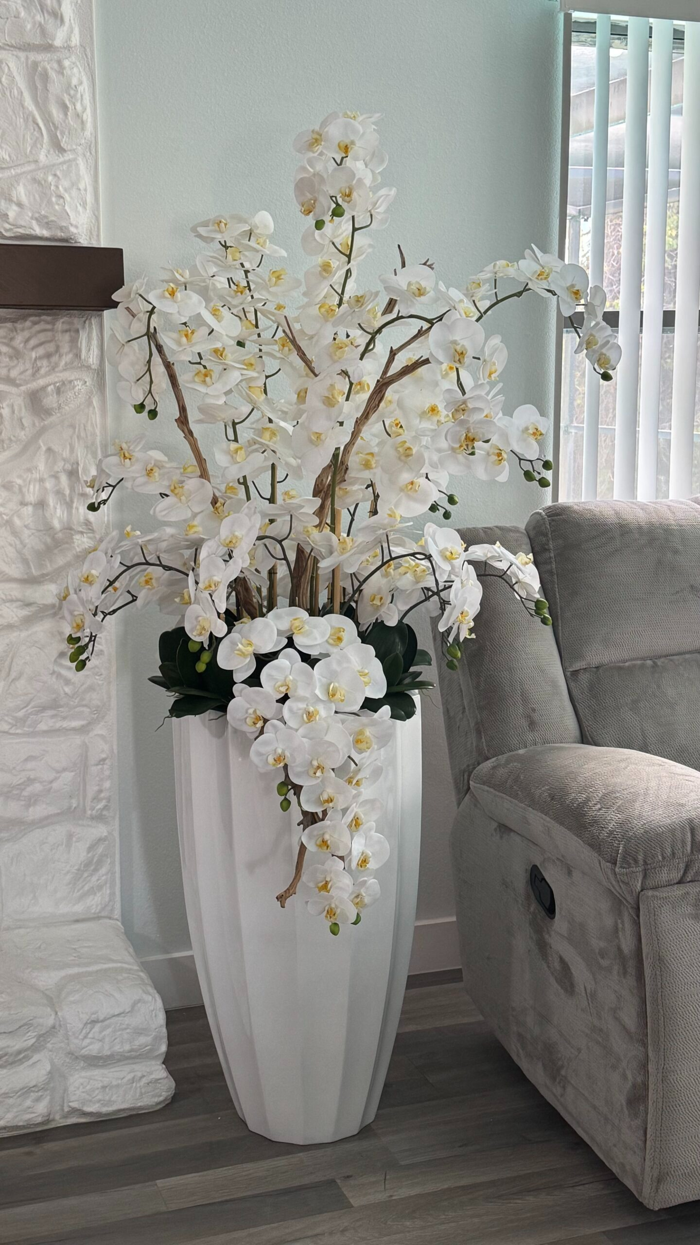 Orchideen Weiss – Realtouch Orchideen-Arrangement