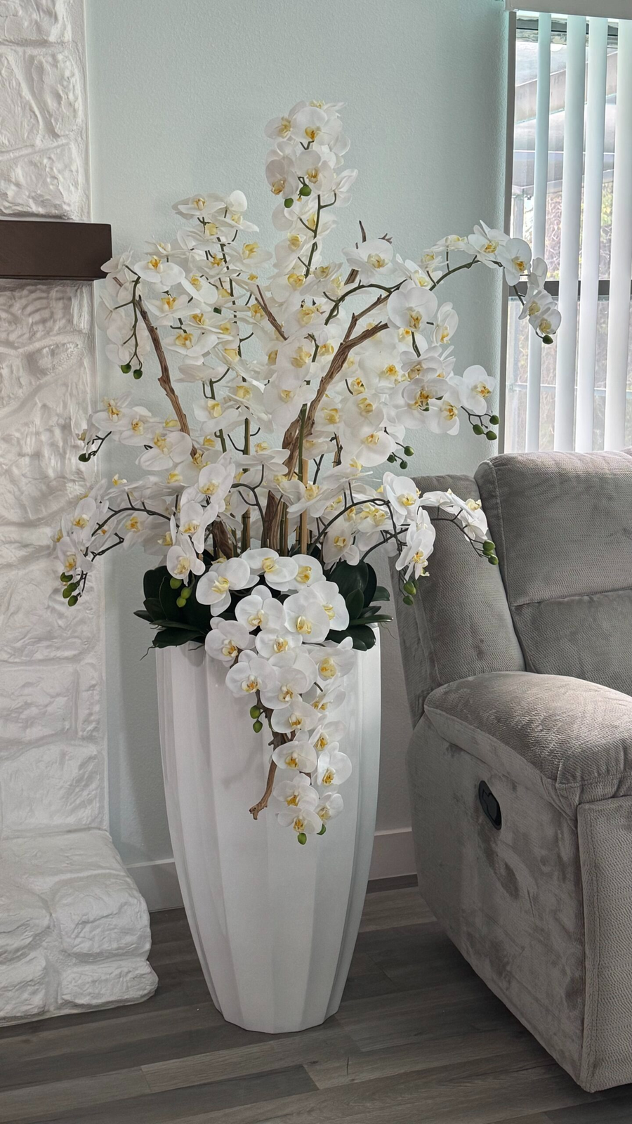 Orchideen Weiss – Realtouch Orchideen-Arrangement
