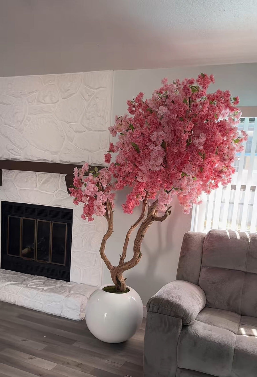 Kirschblütenbaum Rosa – Kunstbaum mit Realtouch-Blüten
