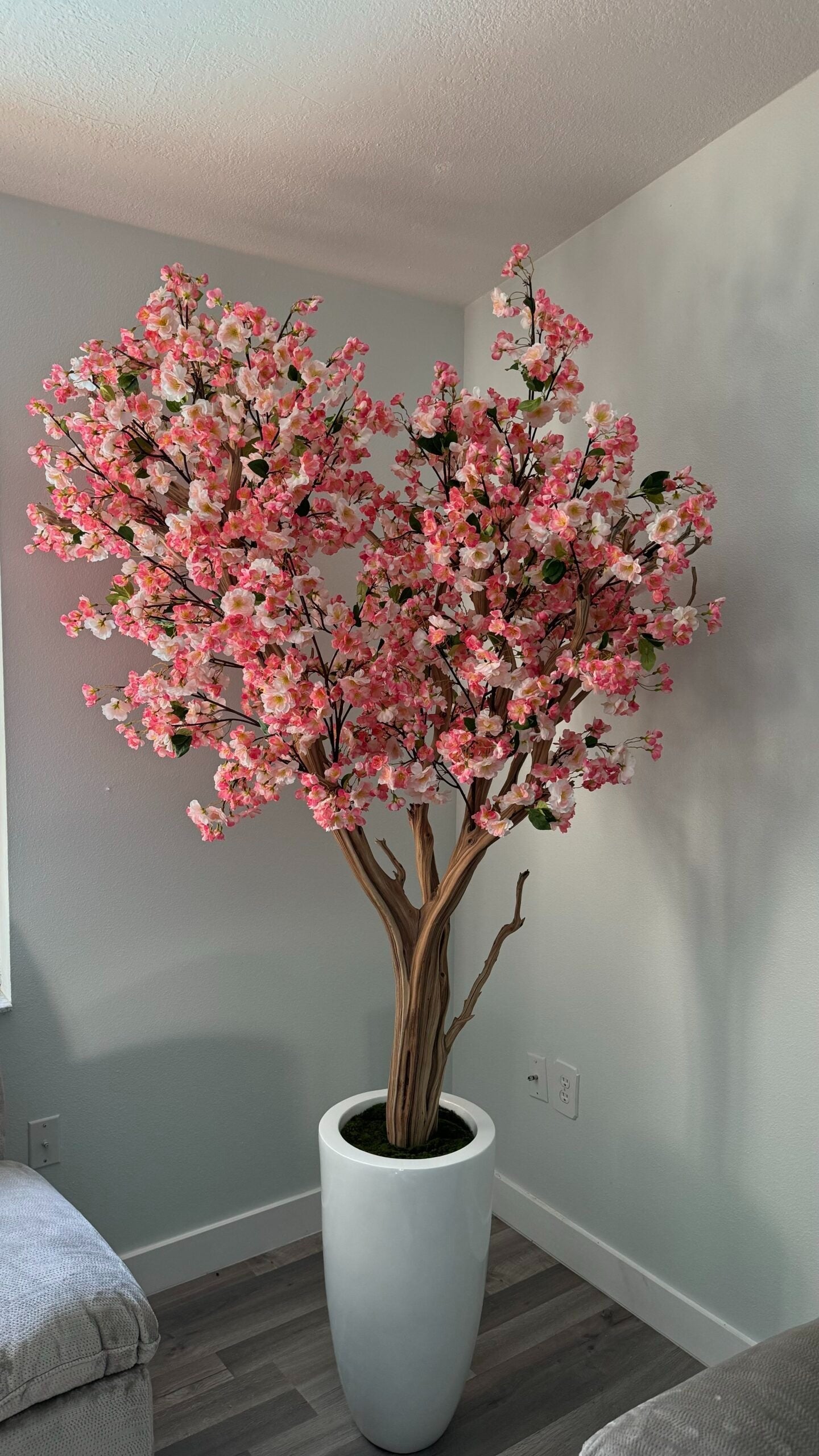 Kirschblüte Rosa – Kunstbaum mit Realtouch-Blüten