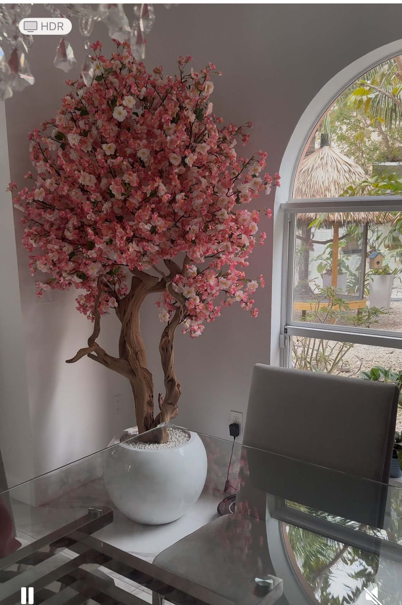 Kirschblütenbaum Rosa Glanz – Kunstbaum mit Realtouch-Blüten
