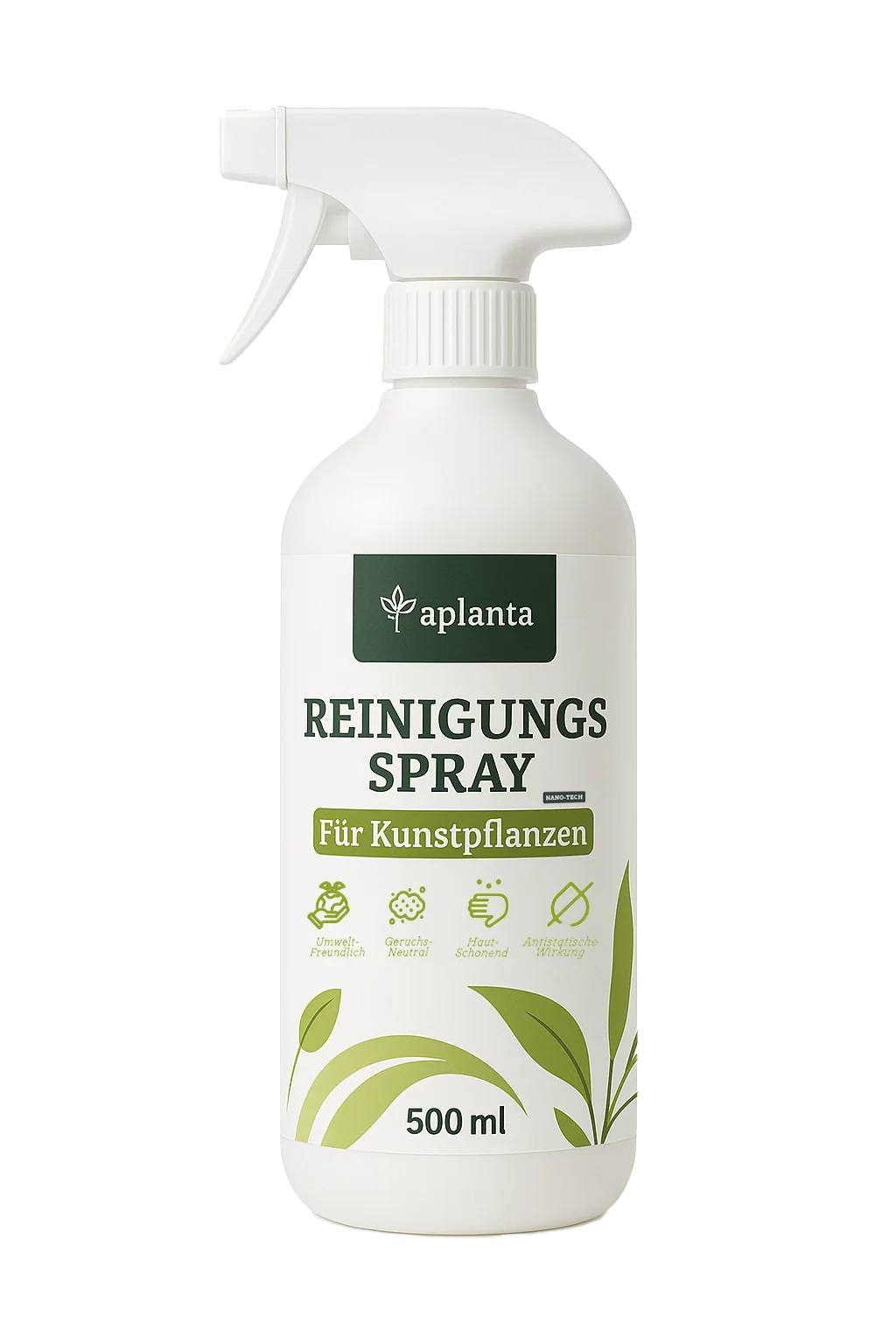 Reinigungsspray für Kunstpflanzen | 500 ml, Nano-Tech